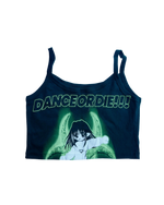 100% HARDCORE - WOMEN'S CROP TANK