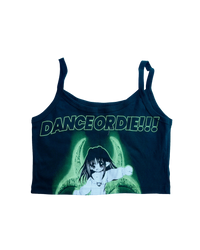 100% HARDCORE - WOMEN'S CROP TANK