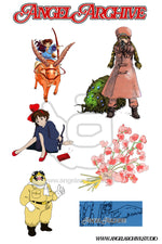 Ghibli Spring Sticker Sheet *Limited 40